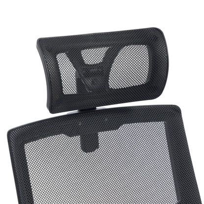 ΚΑΡΕΚΛΑ ΓΡΑΦΕΙΟΥ MATRON ΜΑΥΡO PP & MESH ΥΦΑΣΜΑ 47x47x128