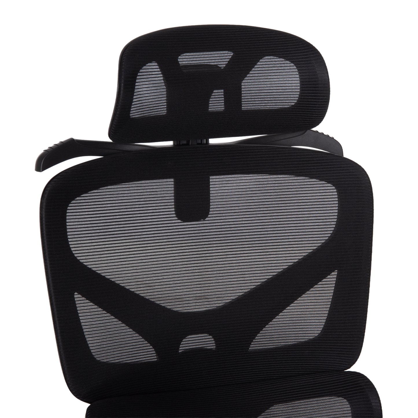 ΚΑΡΕΚΛΑ ΓΡΑΦΕΙΟΥ APEX ΜΑΥΡO MESH & PP 70x66x113-130