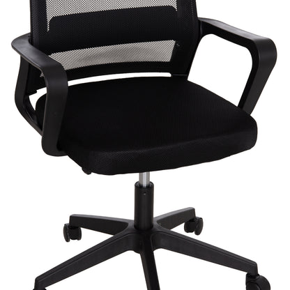 ΚΑΡΕΚΛΑ ΓΡΑΦΕΙΟΥ VELOCITY ΜΑΥΡO MESH & PP 60x62x123