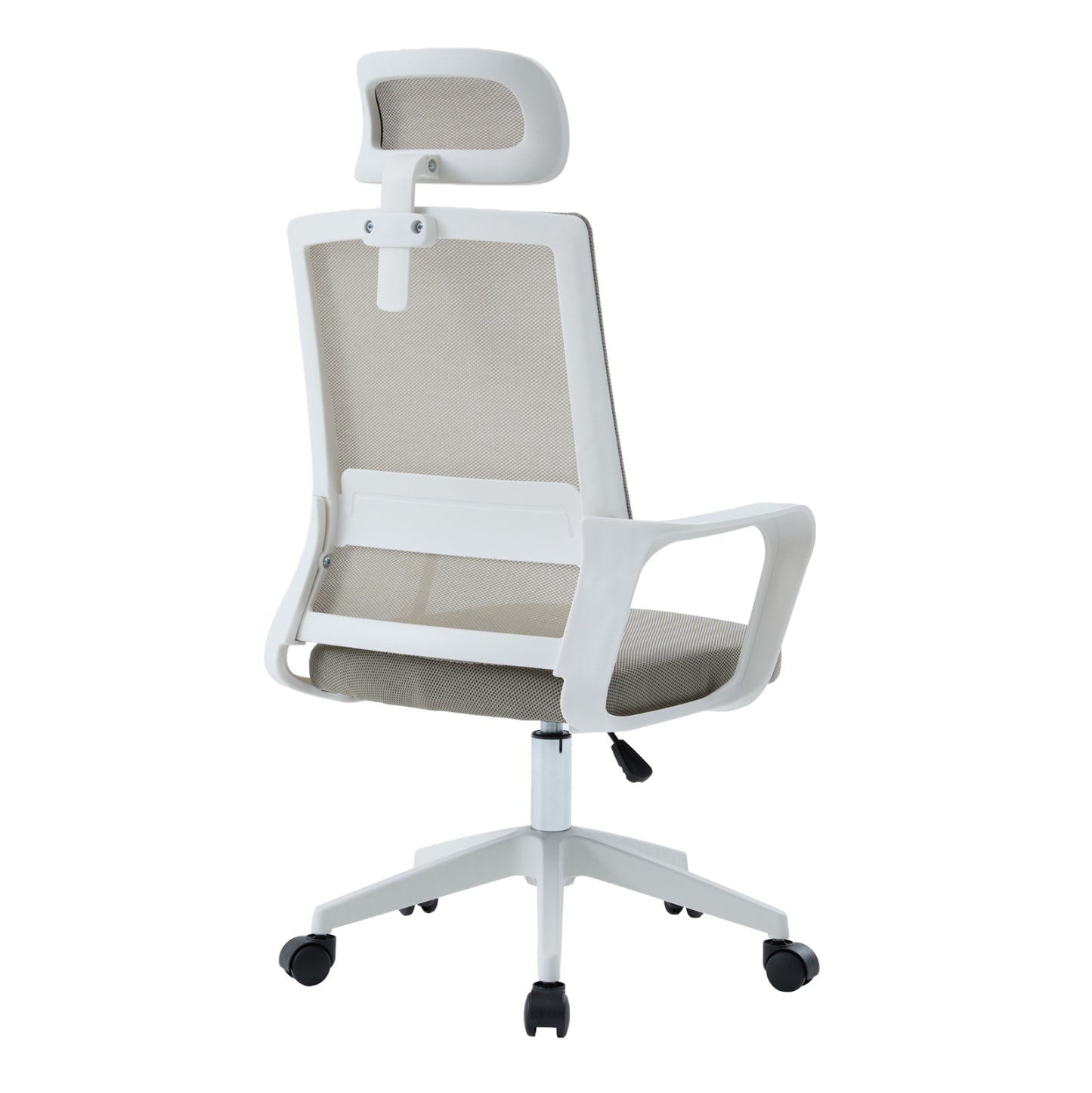 ΚΑΡΕΚΛΑ ΓΡΑΦΕΙΟΥ VELOCITY ΛΕΥΚΟ PP-ΑΝΟΙΧΤΟ ΓΚΡΙ MESH 61x62x123