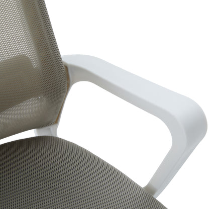 ΚΑΡΕΚΛΑ ΓΡΑΦΕΙΟΥ VELOCITY ΛΕΥΚΟ PP-ΑΝΟΙΧΤΟ ΓΚΡΙ MESH 61x62x123
