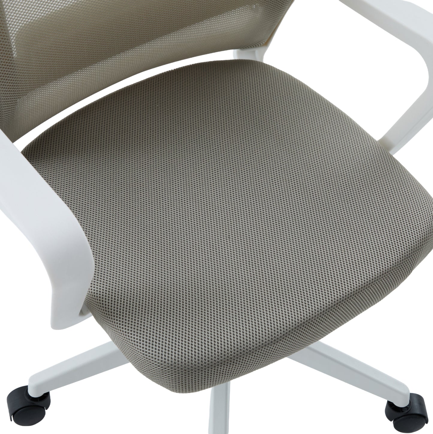 ΚΑΡΕΚΛΑ ΓΡΑΦΕΙΟΥ VELOCITY ΛΕΥΚΟ PP-ΑΝΟΙΧΤΟ ΓΚΡΙ MESH 61x62x123