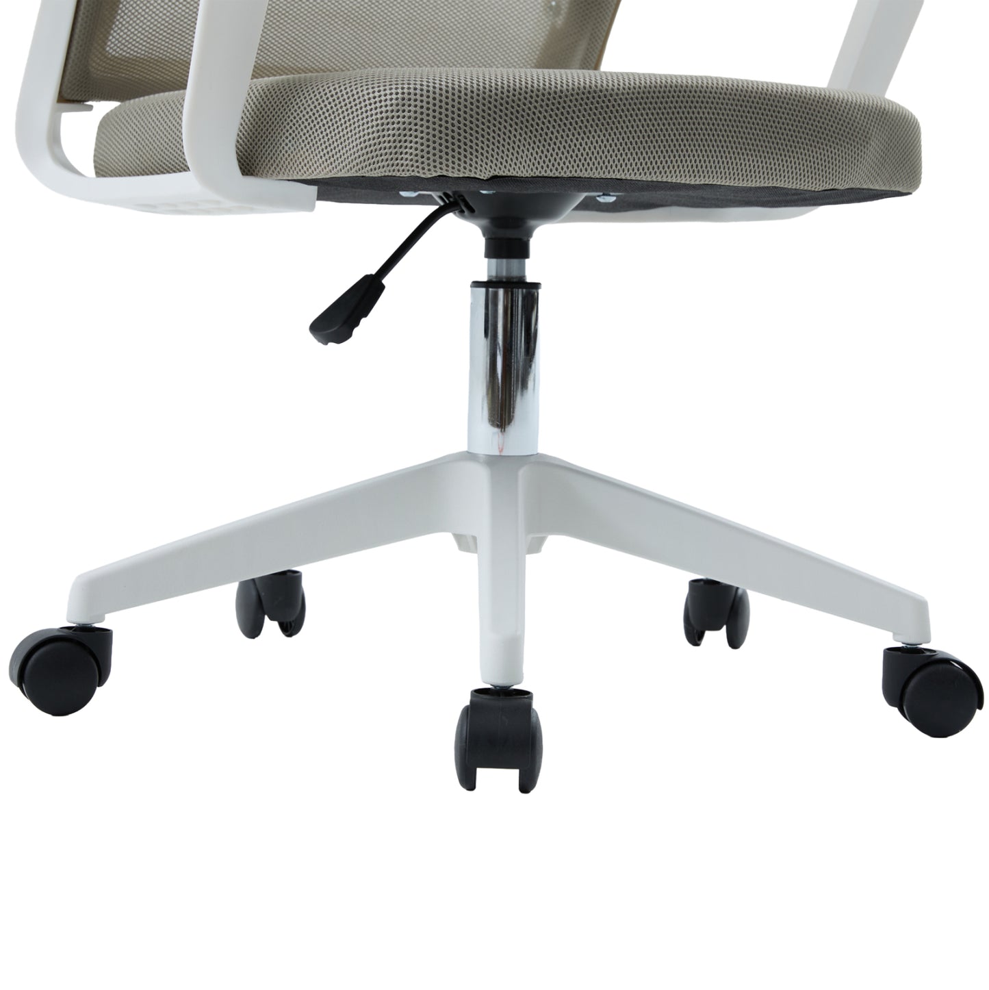 ΚΑΡΕΚΛΑ ΓΡΑΦΕΙΟΥ VELOCITY ΛΕΥΚΟ PP-ΑΝΟΙΧΤΟ ΓΚΡΙ MESH 61x62x123