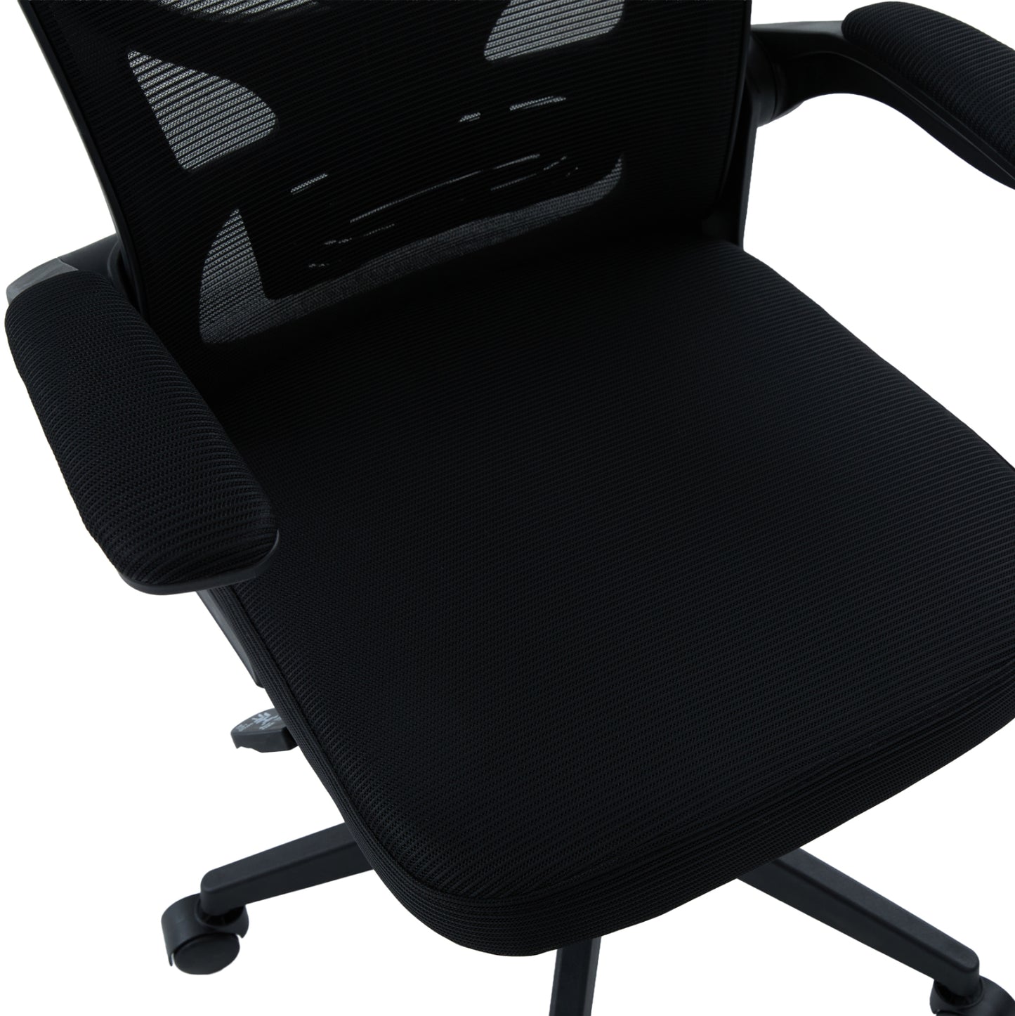 ΚΑΡΕΚΛΑ ΓΡΑΦΕΙΟΥ FLOATER ΜΑΥΡO MESH & PP 62x62x106-116