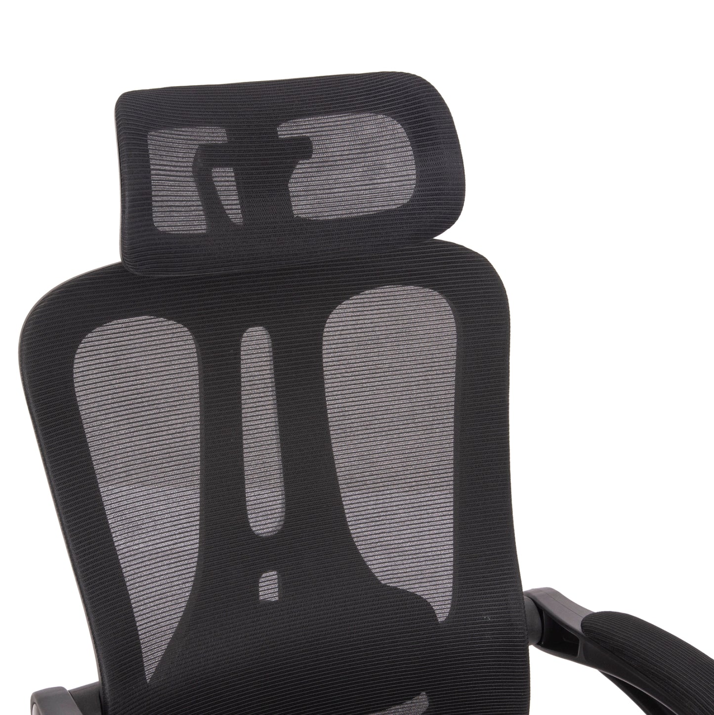 ΚΑΡΕΚΛΑ ΓΡΑΦΕΙΟΥ BARNET ΜΑΥΡΟ MESH ΜΑΥΡΟΣ ΣΚΕΛΕΤΟΣ NYLON 61x62x123