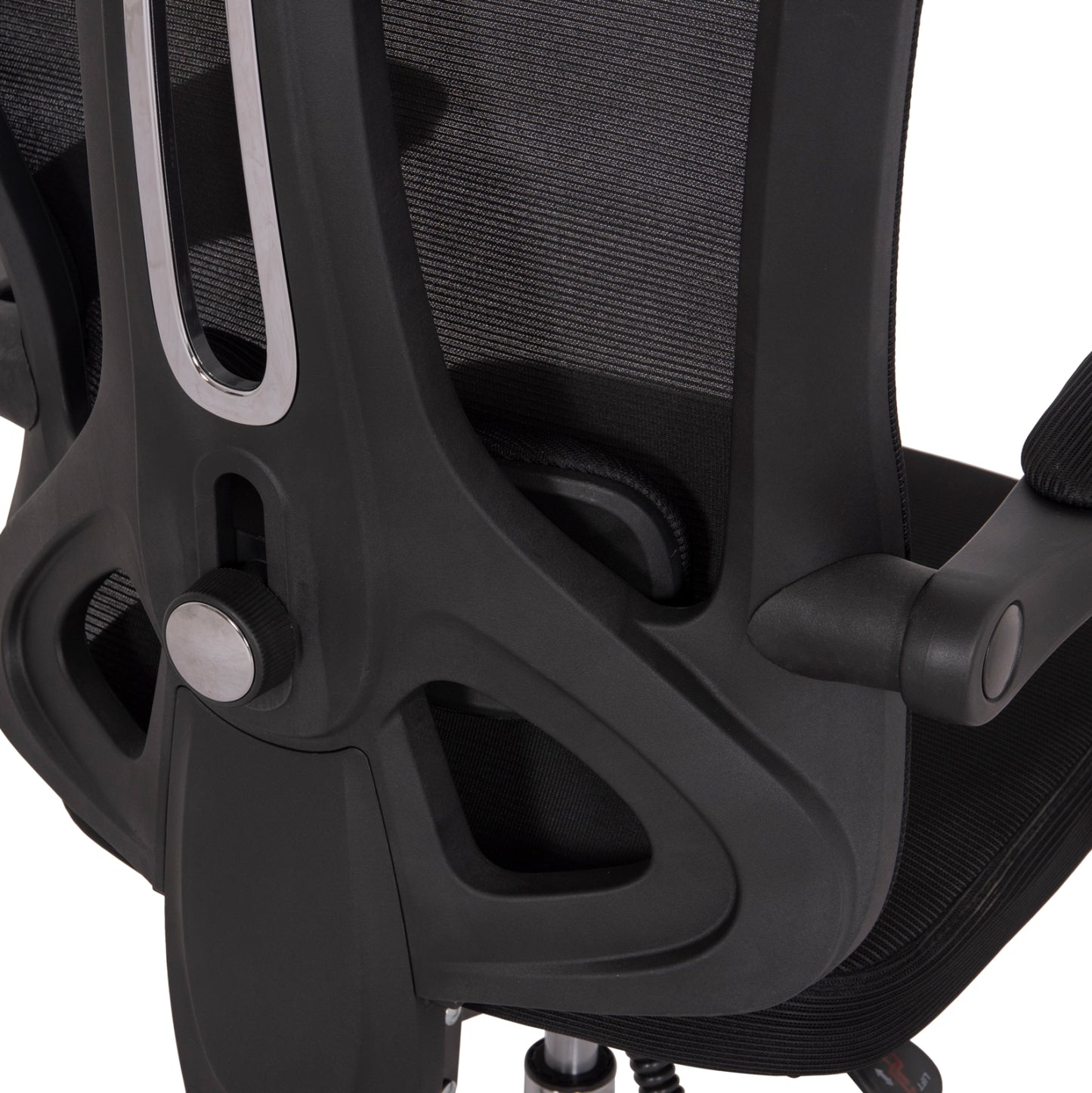 ΚΑΡΕΚΛΑ ΓΡΑΦΕΙΟΥ BARNET ΜΑΥΡΟ MESH ΜΑΥΡΟΣ ΣΚΕΛΕΤΟΣ NYLON 61x62x123