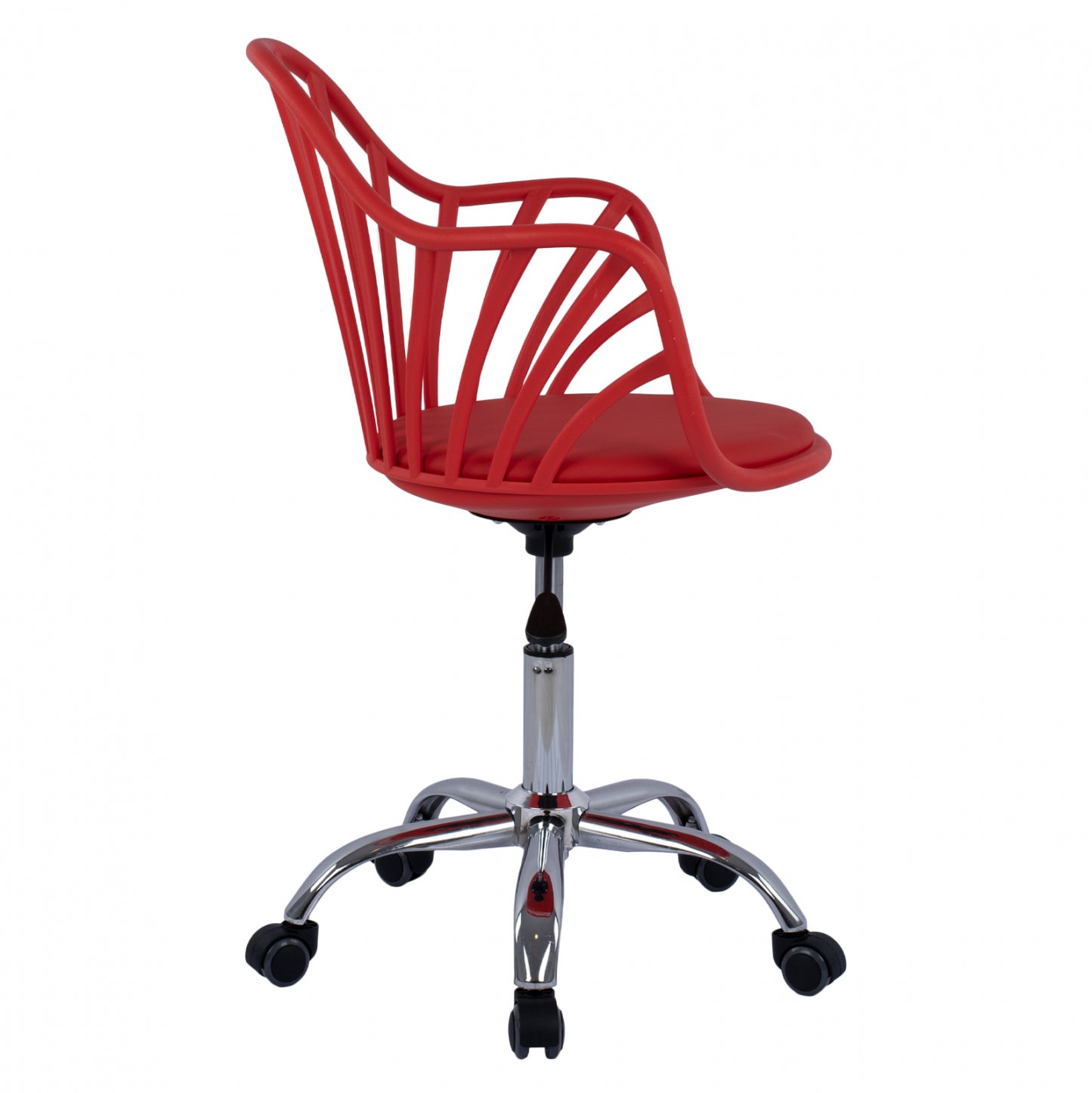 BECKY OFFICE CHAIR IN RED 57x57x96