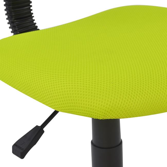 OFFICE CHAIR AKHILA GREEN MESH FABRIC 40.5x50.5x91.5