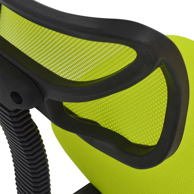 OFFICE CHAIR AKHILA GREEN MESH FABRIC 40.5x50.5x91.5