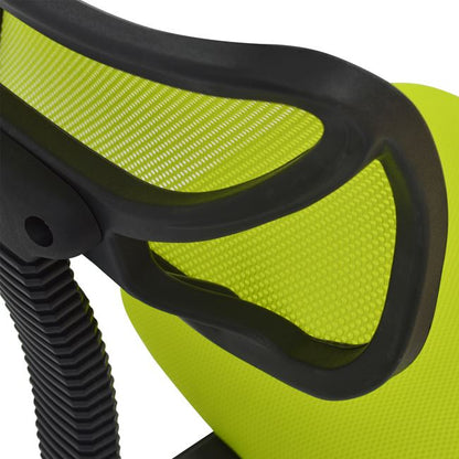 OFFICE CHAIR AKHILA GREEN MESH FABRIC 40.5x50.5x91.5