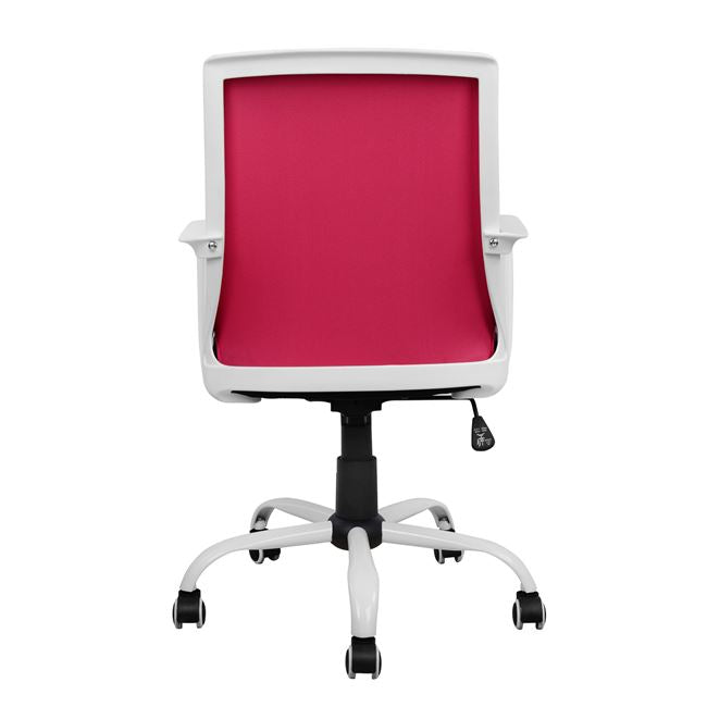 OFFICE CHAIR MALFOY PINK MESH & METAL LEG 58x59x103