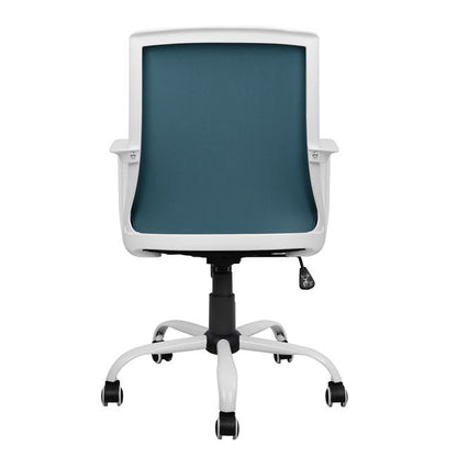 OFFICE CHAIR MALFOI BLUE MESH & METAL LEG 58x59x103