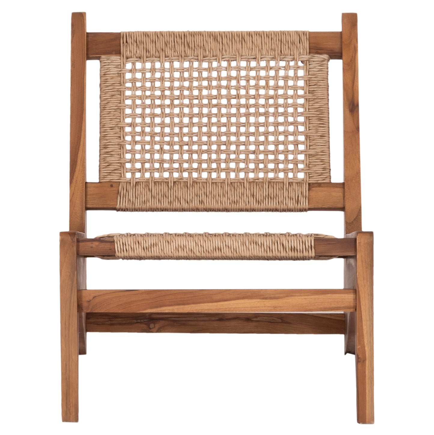 ΚΑΡΕΚΛΑ LOUNGE LUKILLA ΞΥΛΟ TEAK ΣΕ ΦΥΣΙΚΟ ΣΥΝΘ. ΣΧΟΙΝΙ ΜΠΕΖ 55,5x74x65