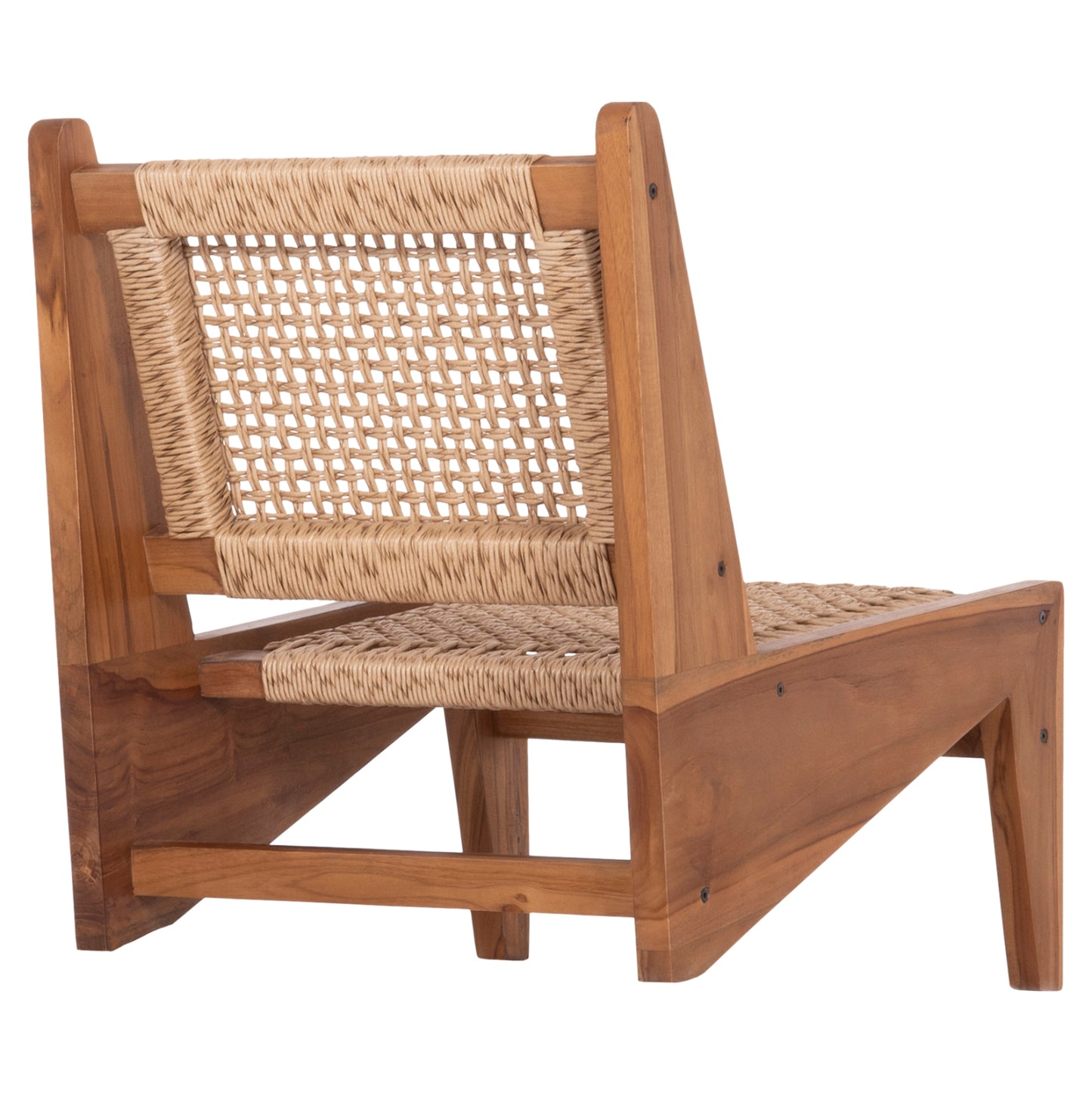 ΚΑΡΕΚΛΑ LOUNGE LUKILLA ΞΥΛΟ TEAK ΣΕ ΦΥΣΙΚΟ ΣΥΝΘ. ΣΧΟΙΝΙ ΜΠΕΖ 55,5x74x65