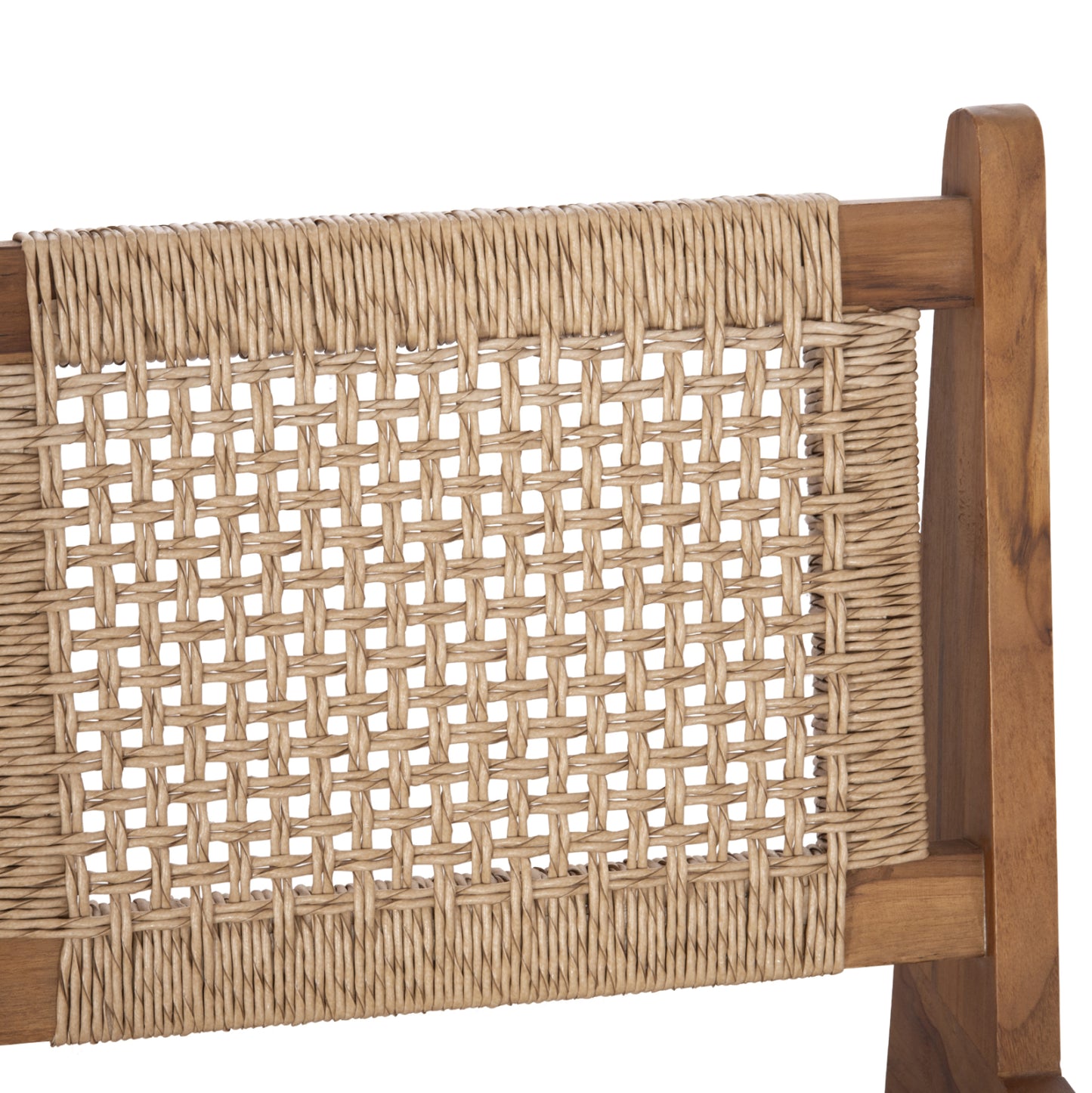 ΚΑΡΕΚΛΑ LOUNGE LUKILLA ΞΥΛΟ TEAK ΣΕ ΦΥΣΙΚΟ ΣΥΝΘ. ΣΧΟΙΝΙ ΜΠΕΖ 55,5x74x65