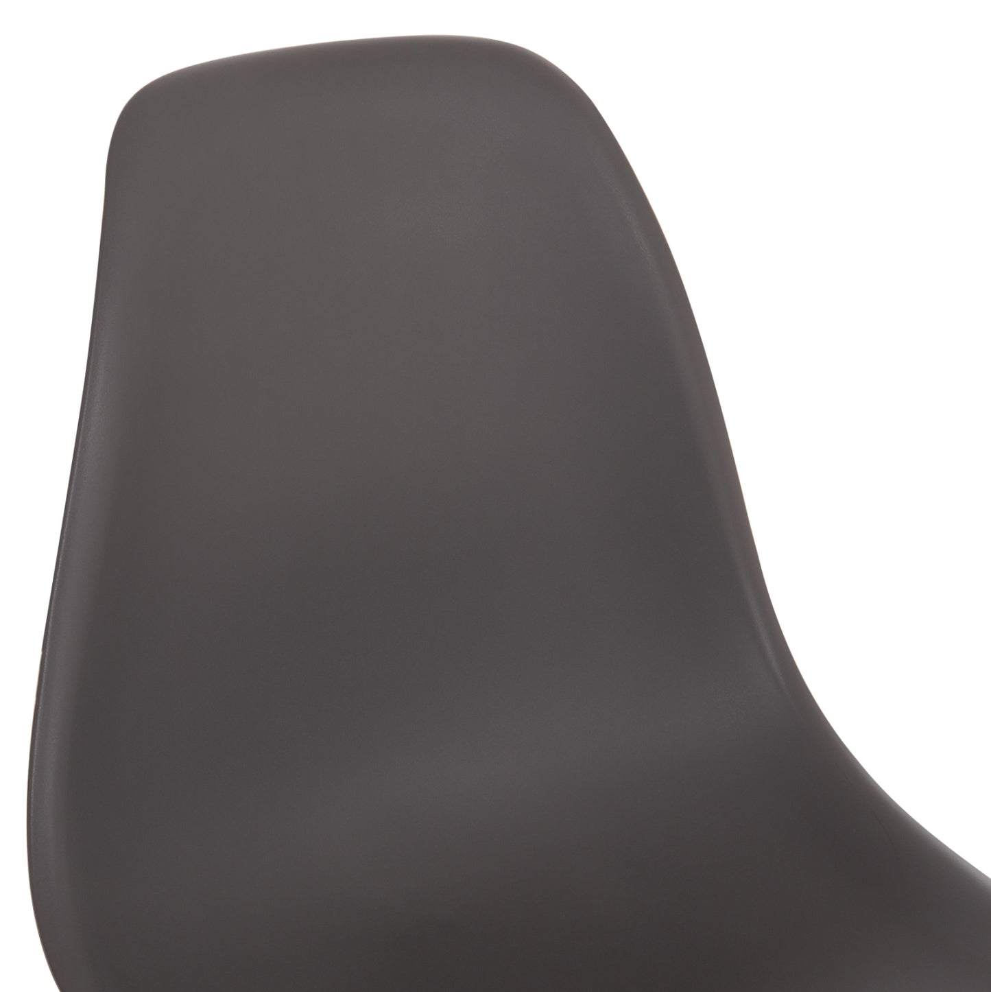 ΚΑΡΕΚΛΑ ΜΕ ΞΥΛΙΝΑ ΠΟΔΙΑ ΚΑΙ ΚΑΘΙΣΜΑ TWIST PP ΓΚΡΙ 46x50x82