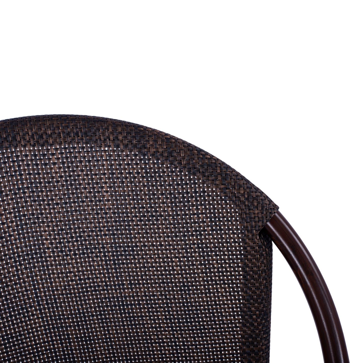 PRETORIA CHAIR METAL BAMBOO LOOK BROWN 54x62x89