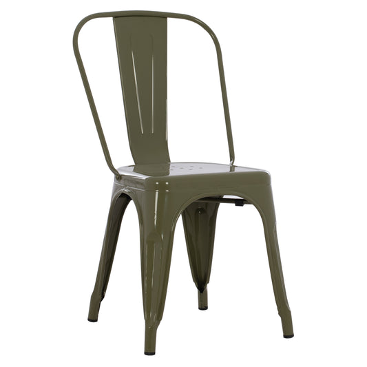 ΚΑΡΕΚΛΑ ΜΕΤΑΛΛΙΚΗ MELITA PRO ΣΕ DARK OLIVE GREEN 44x47x84.5