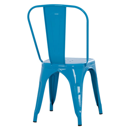 ΚΑΡΕΚΛΑ ΜΕΤΑΛΛΙΚΗ MELITA-PRO ΜΠΛΕ 44x47x84.5