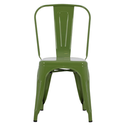 ΚΑΡΕΚΛΑ ΜΕΤΑΛΛΙΚΗ MELITA PRO LIGHT OLIVE GREEN 44x47x84.5