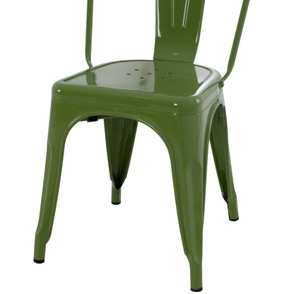 ΚΑΡΕΚΛΑ ΜΕΤΑΛΛΙΚΗ MELITA PRO LIGHT OLIVE GREEN 44x47x84.5
