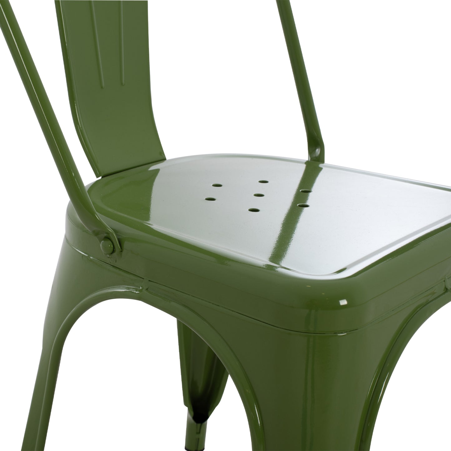 ΚΑΡΕΚΛΑ ΜΕΤΑΛΛΙΚΗ MELITA PRO LIGHT OLIVE GREEN 44x47x84.5