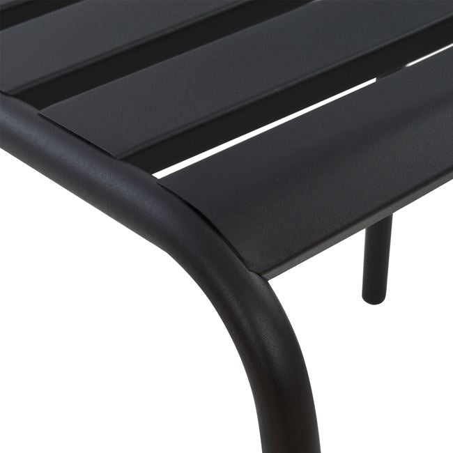 BLACK METAL CHAIR JASON 43x50x86