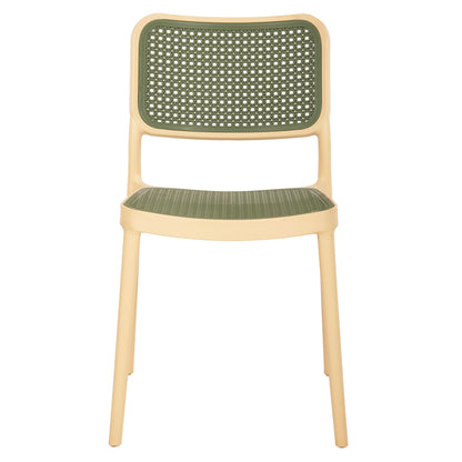 ΚΑΡΕΚΛΑ ΠΟΛΥΠΡΟΠΥΛΕΝΙΟΥ MEKO ΜΠΕΖ ΜΕ OLIVE GREEN ΨΑΘΑ 51x52x80