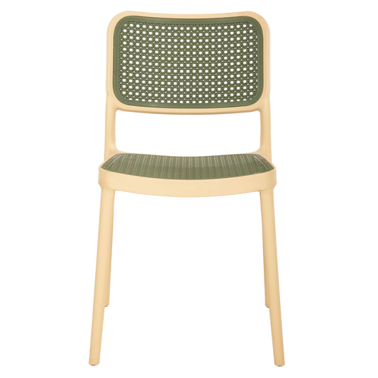 ΚΑΡΕΚΛΑ ΠΟΛΥΠΡΟΠΥΛΕΝΙΟΥ MEKO ΜΠΕΖ ΜΕ OLIVE GREEN ΨΑΘΑ 51x52x80