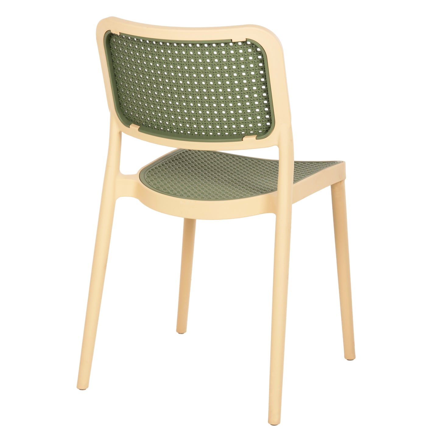 ΚΑΡΕΚΛΑ ΠΟΛΥΠΡΟΠΥΛΕΝΙΟΥ MEKO ΜΠΕΖ ΜΕ OLIVE GREEN ΨΑΘΑ 51x52x80