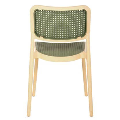 ΚΑΡΕΚΛΑ ΠΟΛΥΠΡΟΠΥΛΕΝΙΟΥ MEKO ΜΠΕΖ ΜΕ OLIVE GREEN ΨΑΘΑ 51x52x80