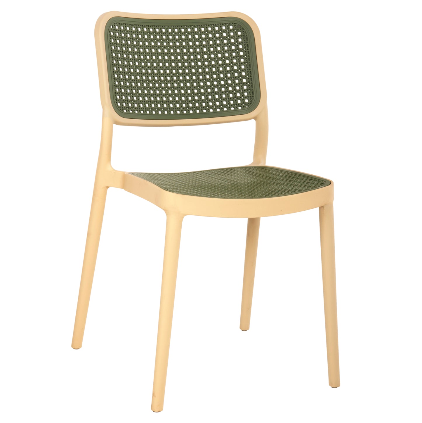 ΚΑΡΕΚΛΑ ΠΟΛΥΠΡΟΠΥΛΕΝΙΟΥ MEKO ΜΠΕΖ ΜΕ OLIVE GREEN ΨΑΘΑ 51x52x80