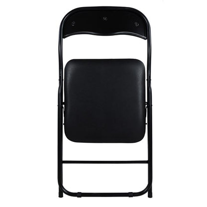 FOLDING CHAIR PADMA PU BLACK 38x47x82