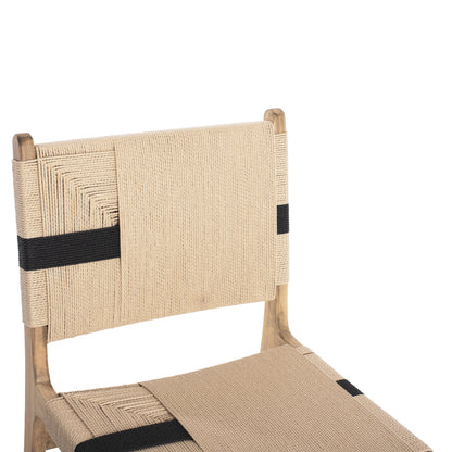 ΚΑΡΕΚΛΑ RUBBERWOOD ΚΑΙ ΣΧΟΙΝΙ ΣΕ ΦΥΣΙΚΟ RUSTIC 50x60x88