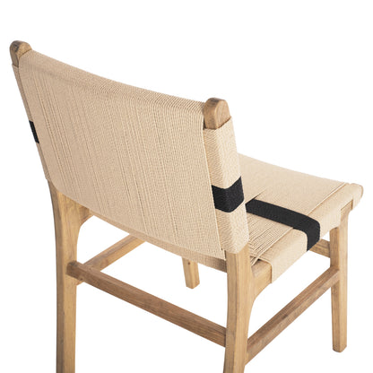 ΚΑΡΕΚΛΑ RUBBERWOOD ΚΑΙ ΣΧΟΙΝΙ ΣΕ ΦΥΣΙΚΟ RUSTIC 50x60x88