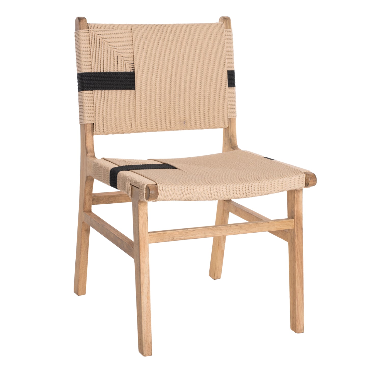 ΚΑΡΕΚΛΑ RUBBERWOOD ΚΑΙ ΣΧΟΙΝΙ ΣΕ ΦΥΣΙΚΟ RUSTIC 50x60x88