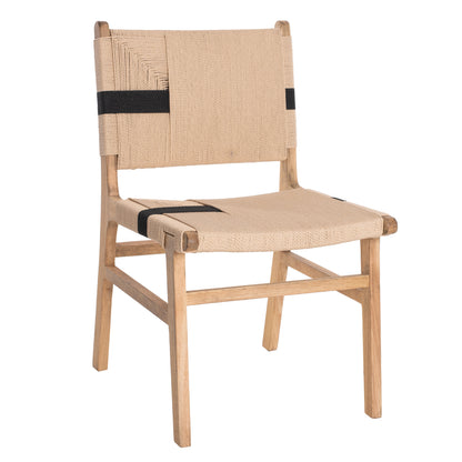 ΚΑΡΕΚΛΑ RUBBERWOOD ΚΑΙ ΣΧΟΙΝΙ ΣΕ ΦΥΣΙΚΟ RUSTIC 50x60x88