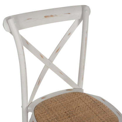 ΚΑΡΕΚΛΑ OWEN ΣΤΟΙΒΑΖΟΜΕΝΗ ΞΥΛΙΝΗ ΑΠΟ ΟΞΙΑ WHITE WASH ΧΡΩΜΑ ΜΕ ΧΙΑΣΤΙ ΠΛΑΤΗ 45x55,5x90