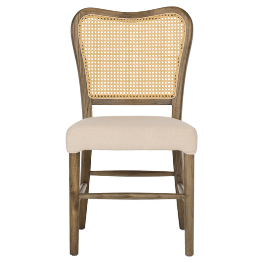 ΚΑΡΕΚΛΑ ΤΟΟΝ ΞΥΛΟ RATTAN ΥΦΑΣΜΑ 47x52x91,5