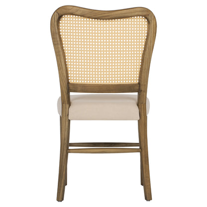 ΚΑΡΕΚΛΑ ΤΟΟΝ ΞΥΛΟ RATTAN ΥΦΑΣΜΑ 47x52x91,5
