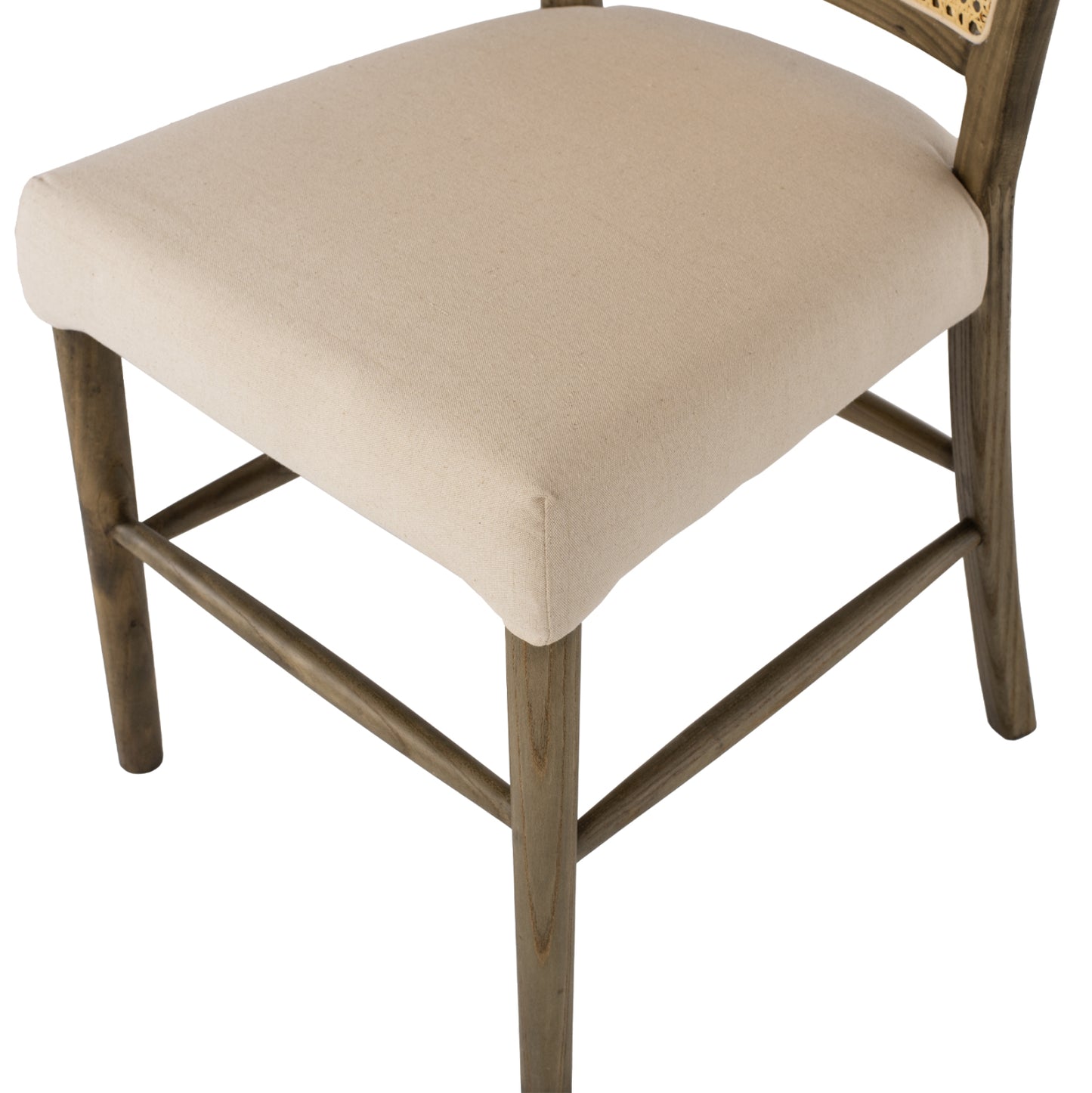 ΚΑΡΕΚΛΑ ΤΟΟΝ ΞΥΛΟ RATTAN ΥΦΑΣΜΑ 47x52x91,5
