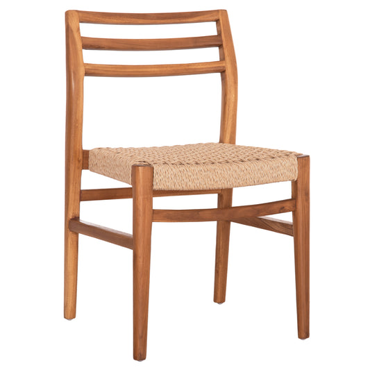 ΚΑΡΕΚΛΑ ΤΡΑΠΕΖΑΡΙΑΣ HERRIN ΞΥΛΟ TEAK ΣΧΟΙΝΙ VIRO 46x51x78