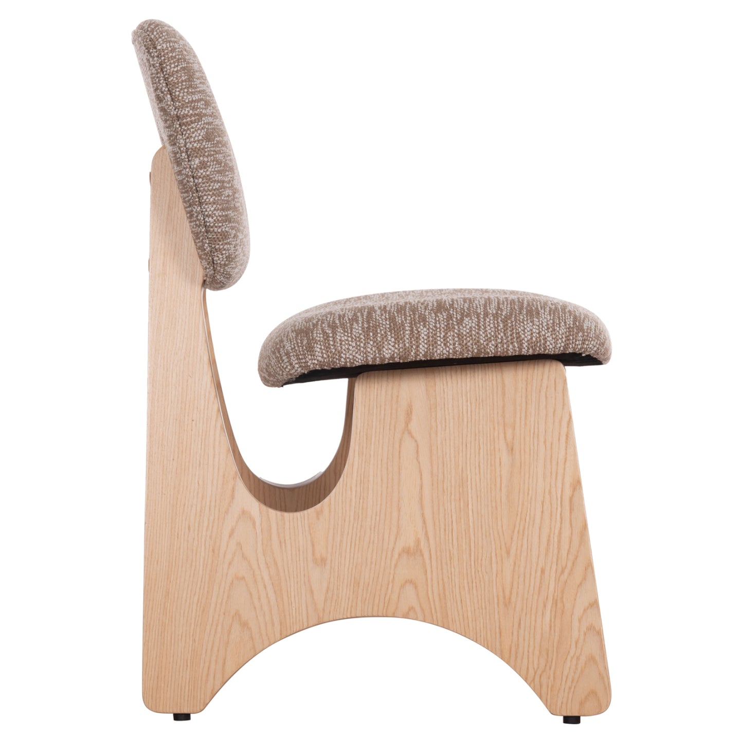 ΚΑΡΕΚΛΑ ΤΡΑΠΕΖΑΡΙΑΣ BELLISI ΚΑΦΕ ΥΦΑΣΜΑ PLYWOOD ΧΡΩΜΑ ΔΡΥΟΣ 53x56x78