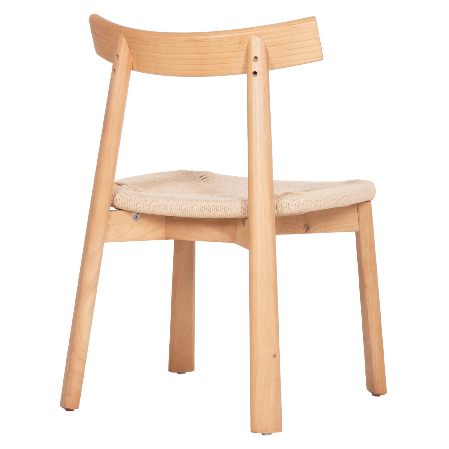 DINING CHAIR OSORIO RUBBERWOOD & ROPE IN NATURAL 51x55x74