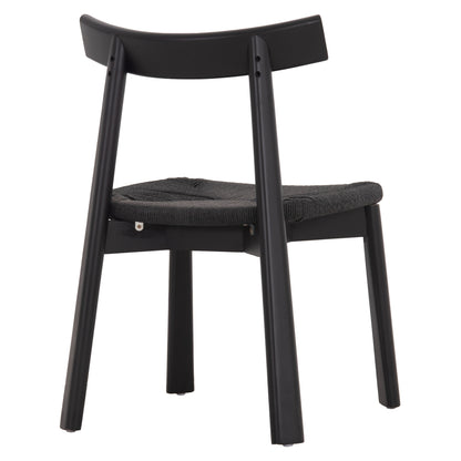 KΑΡΕΚΛΑ ΤΡΑΠΕΖΑΡΙΑΣ OSORIO RUBBERWOOD & ΣΧΟΙΝΙ ΣΕ ΜΑΥΡΟ 51x55x74