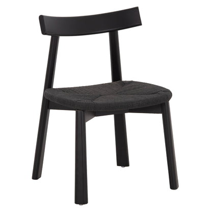 KΑΡΕΚΛΑ ΤΡΑΠΕΖΑΡΙΑΣ OSORIO RUBBERWOOD & ΣΧΟΙΝΙ ΣΕ ΜΑΥΡΟ 51x55x74