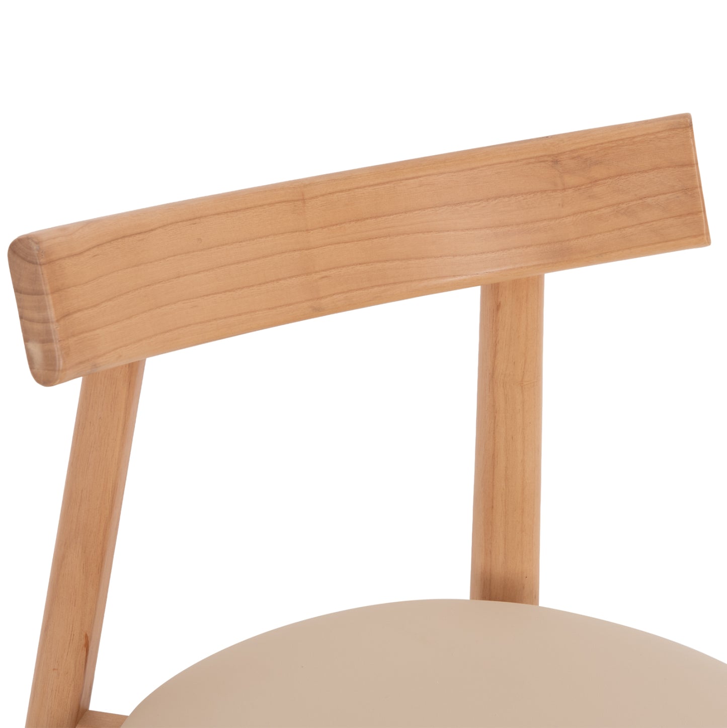 KΑΡΕΚΛΑ ΤΡΑΠΕΖΑΡΙΑΣ OSORIO RUBBERWOOD ΦΥΣΙΚΟ-ΕΚΡΟΥ PU 51x55x74