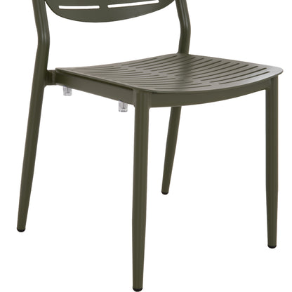 ΚΑΡΕΚΛΑ ΤΡΑΠΕΖΑΡΙΑΣ HILLIARD ΑΛΟΥΜΙΝΙΟ OLIVE GREEN 46x54x78