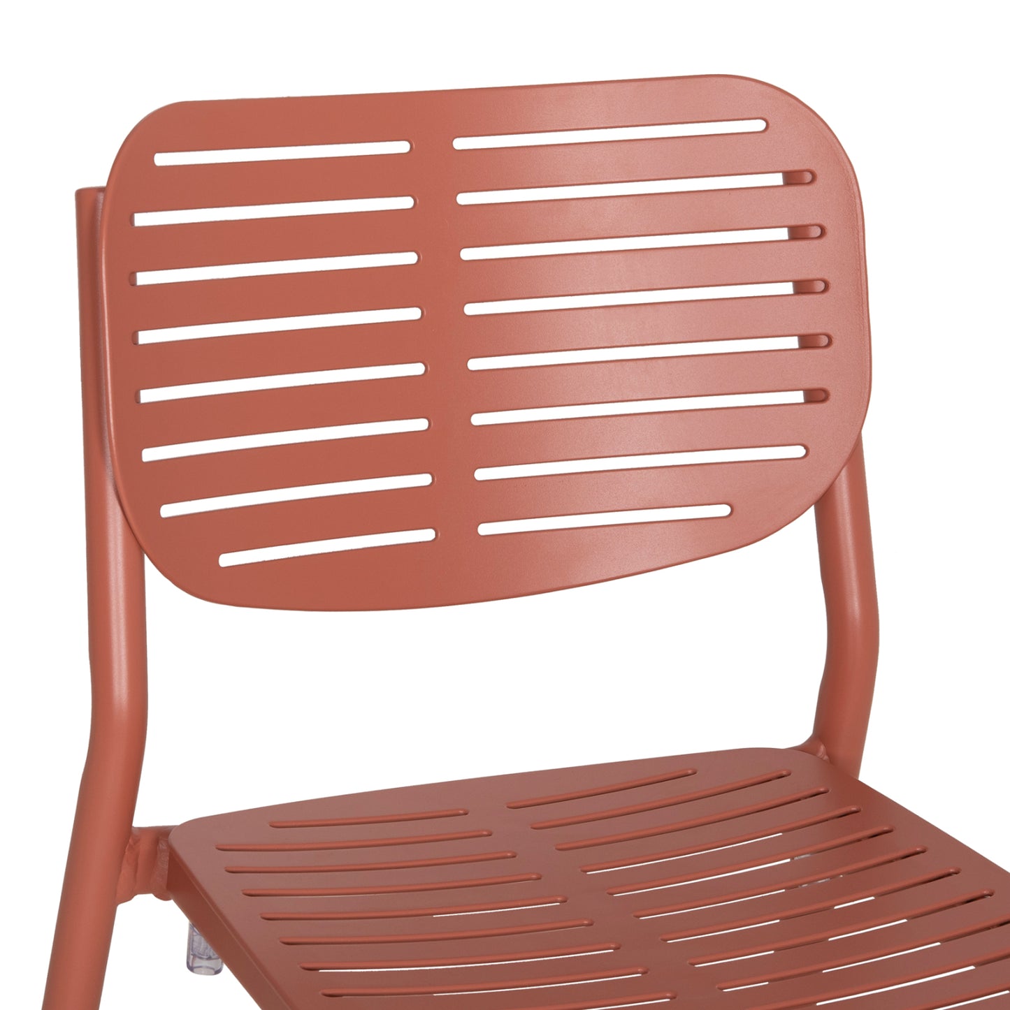 ΚΑΡΕΚΛΑ ΤΡΑΠΕΖΑΡΙΑΣ HILLIARD ΑΛΟΥΜΙΝΙΟ ΣΕ TERRACOTTA 46x54x78