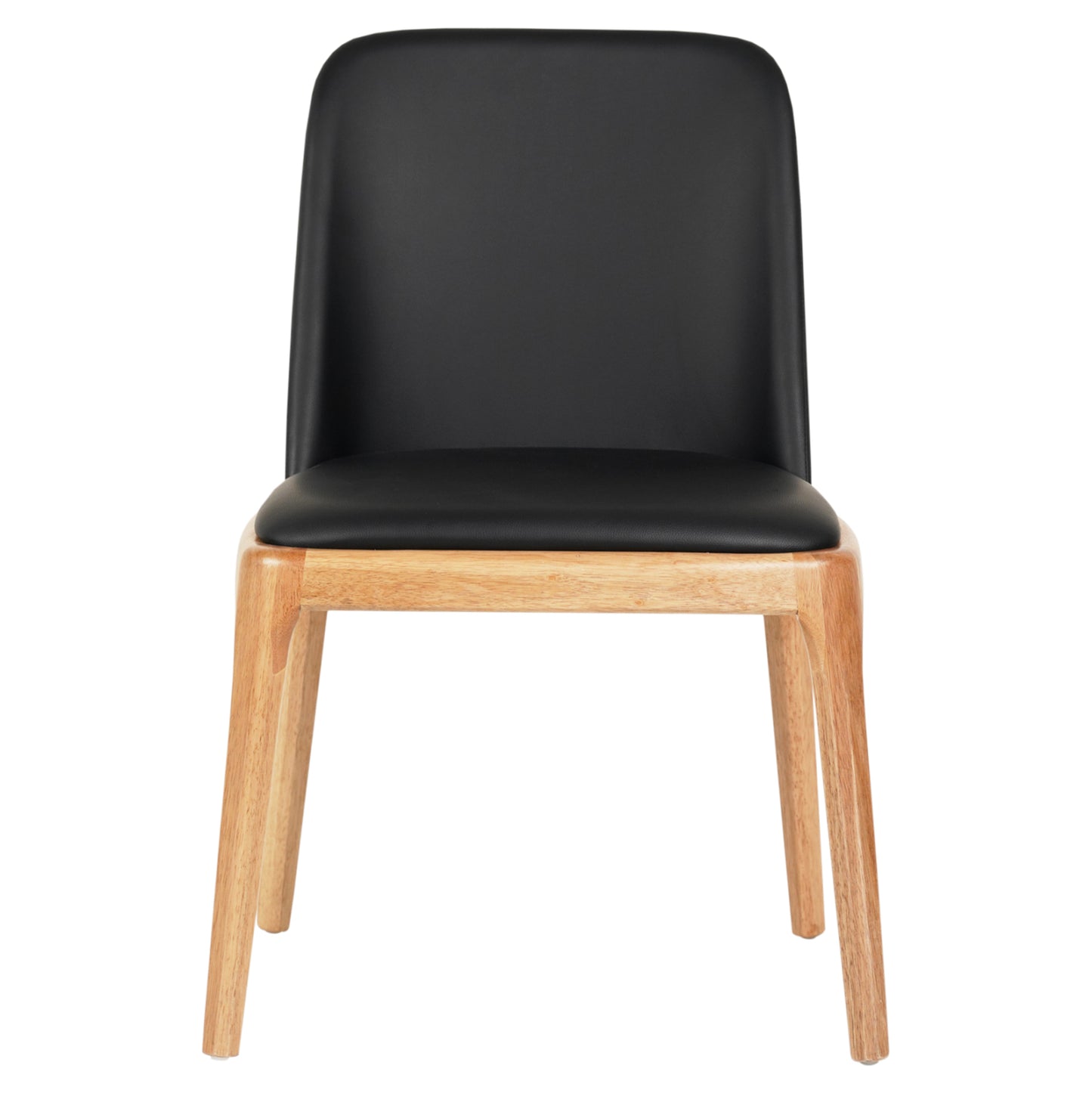 KΑΡΕΚΛΑ ΤΡΑΠΕΖΑΡΙΑΣ FURLAN RUBBERWOOD ΜΑΥΡΟ PU 54,5x58x86